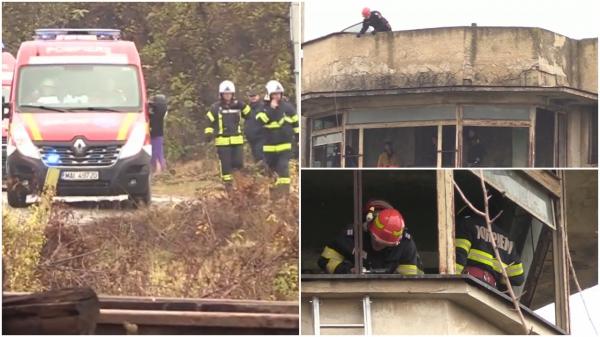 Simulare în caz de cutremur la Ploieşti. Scenariul: Salvarea victimelor dintr-un grav accident feroviar şi dintr-o clădire afectată de seism