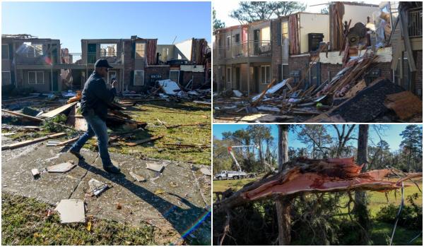 O mamă şi fiul ei de 8 ani au avut parte de un sfârşit cumplit. Casa în care locuiau a fost spulberată de tornade