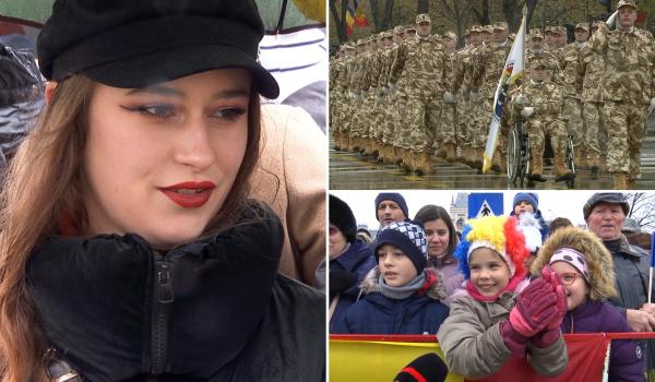 "Aş vrea să rămân în România. O să fac tot posibilul" 1 Decembrie, ziua în care românii s-au adunat, cu mic, cu mare, în jurul tricolorului