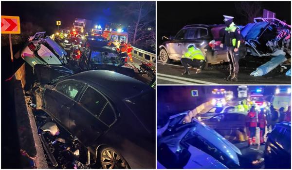 Familie de spanioli, moartă pe un drum din Sibiu, într-un accident înfiorător. Singura supraviețuitoare, fiica de 15 ani, este în comă la spital