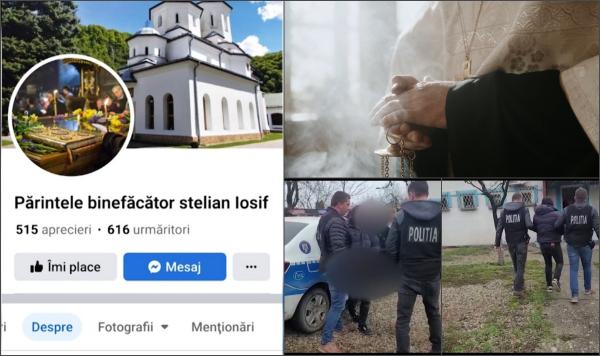 Fratele lui Tzancă Uraganu, reținut după ce s-a dat drept preot. Promitea "ajutor în dormitor" și că vindecă boli incurabile