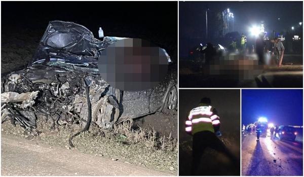 "Are acul la 190 km/h! A murit și cel din căruță, și șoferul". Tragedie în Ilfov, după un accident înfiorător între Tunari și Balotești