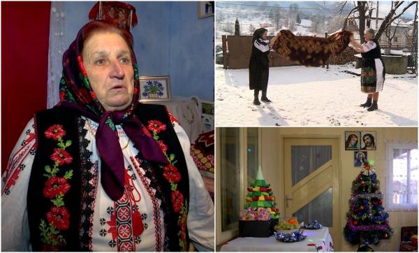 Tradiţii de Crăciun în satul românesc. Cum se pregătesc oamenii pentru sărbători ca odinioară: "Mai faci nişte găluşte, mai stai la poveşti"