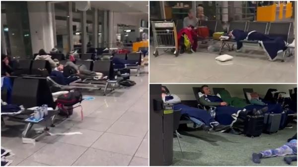 Vremea rea dă iar peste cap planurile românilor. Zeci de oameni au rămas blocaţi pe aeroportul din Munchen