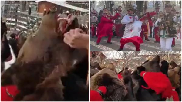 Spectacol inedit de datini şi obiceiuri de Crăciun în centrul Capitalei. Traficul rutier, restricţionat