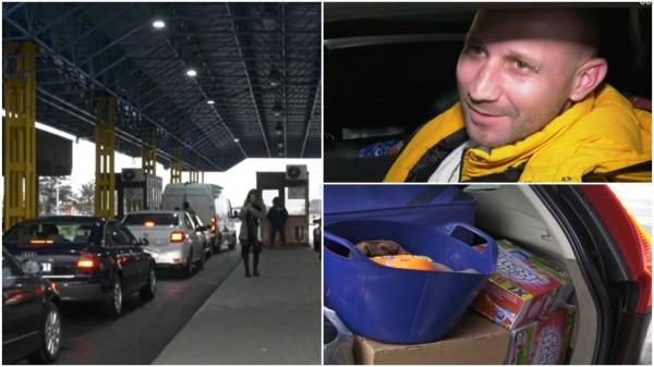 Românii se întorc acasă de sărbători, cu maşinile încărcate cu daruri de la Moş Crăciun: "În afară e mai bogat"