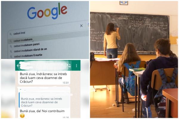Câţi bani se strâng pentru cadourile profesorilor. Părinţii care refuză să ia parte la cheta de Crăciun, puşi la zid
