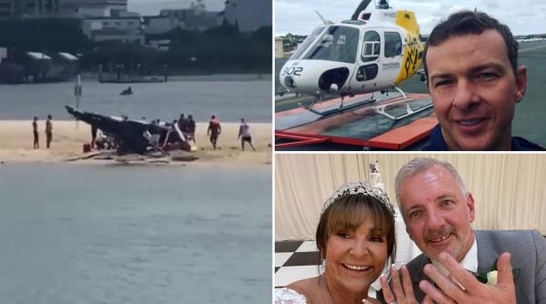 Tragedie în Australia, sub ochii a sute de turiști: Patru persoane au murit, după ce două elicoptere s-au ciocnit în aer