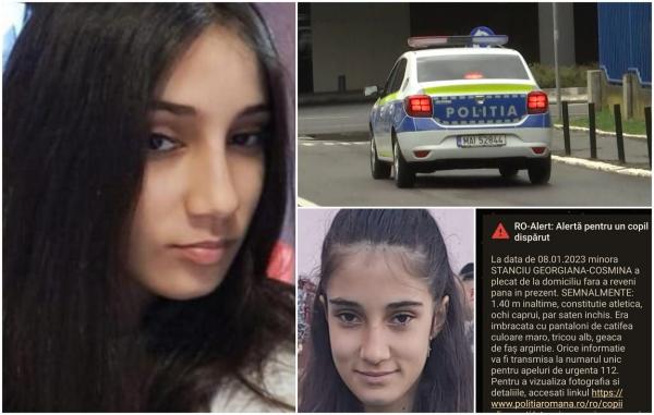 Georgiana Cosmina, o fată de 13 ani din Năvodari, a fugit de acasă și nu s-a mai întors. Mesaj RO-Alert după dispariția copilei