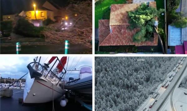 Vortexul polar a făcut primele victime în Europa. Vestul continentului, "măturat" de furtuni apocaliptice