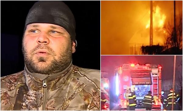 ''M-au sunat vecinii că arde tot.'' O fabrică de bolţari din Reghin s-a făcut scrum sub ochii proprietarului. Pagube de peste 300.000 de euro