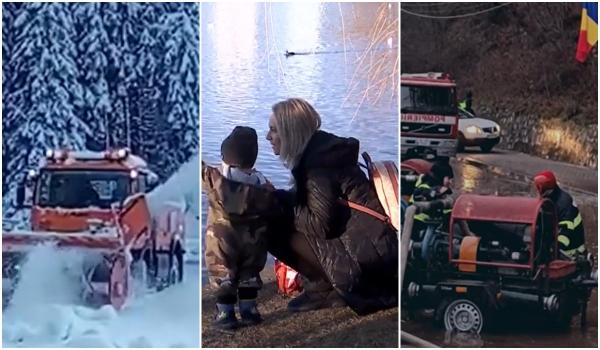 Vreme "cu de toate" în minivacanţa de 24 ianuarie. O masă de aer rece va cuprinde întreaga ţară, avertizează meteorologii