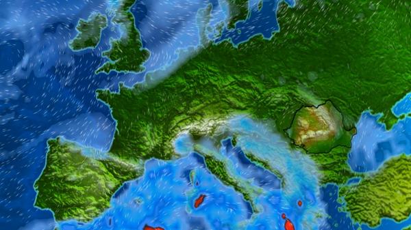 Ciclonul care va lovi România aduce ninsori şi ger. Zonele cele mai afectate