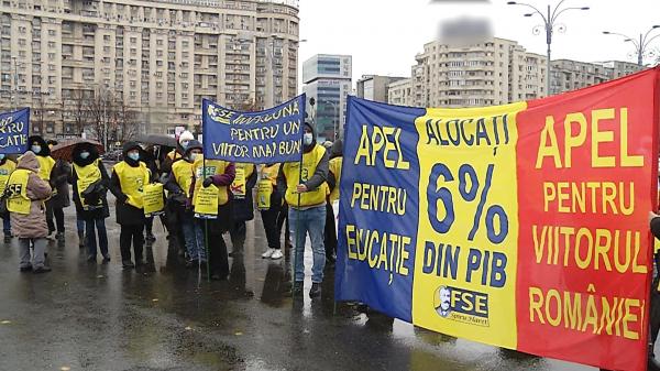 Federaţiile din Educaţie, protest la Guvern. Salariile care au scos profesorii în stradă: "S-a ajuns la o situaţie revoltătoare"