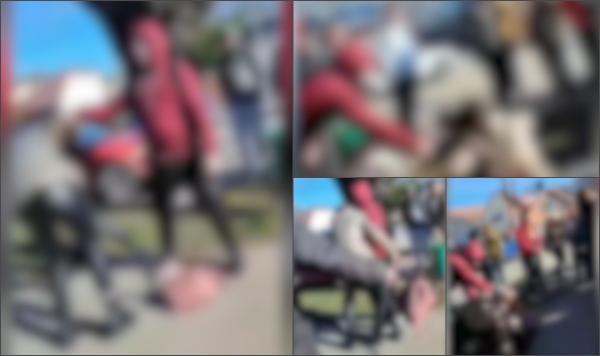Două eleve din Roșiorii de Vede, reglare de conturi la ieșirea de la ore. S-au păruit și lovit în fața colegilor