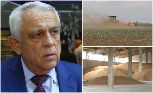 Cerealele ieftine ucrainene au băgat fermierii români în faliment. Petre Daea: "Cu magazii pline și conturi goale, nu poți să continui"