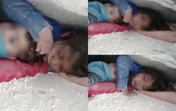 Timp de 17 ore, prinsă sub dărâmături, o copilă şi-a protejat fratele mai mic cu propriul său trup. Când au venit salvatorii, le-a mulţumit cu un zâmbet trist