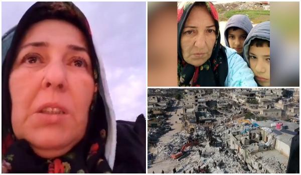 "Ciorapii mei i-am dat la copii" Iadul prin care a trecut Mihaela şi cei doi copii prinşi sub ruine, în Turcia