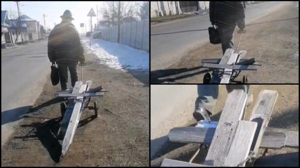 Un bărbat de 73 de ani din Olt, cercetat după ce a furat mai multe cruci din cimitirul comunal. A fost filmat de o localnică