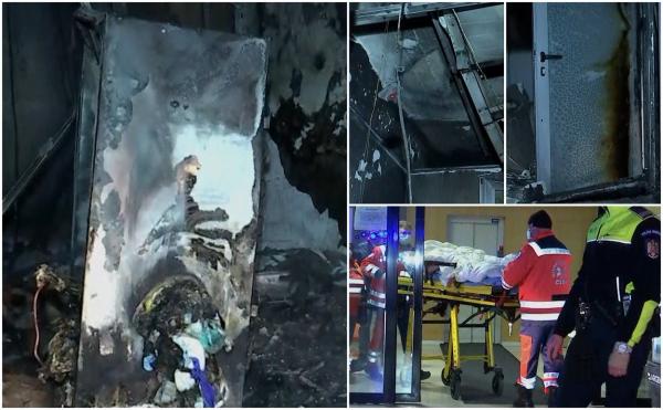 "Numai fum s-a simţit, altceva nimic". Zeci de pacienți evacuați în miez de noapte, după un incendiu izbucnit la un spital privat din Cluj-Napoca