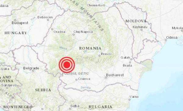 Cutremur azi în Gorj. Seismul a avut magnitudinea aproape 4 și s-a produs la doar 11 km adâncime