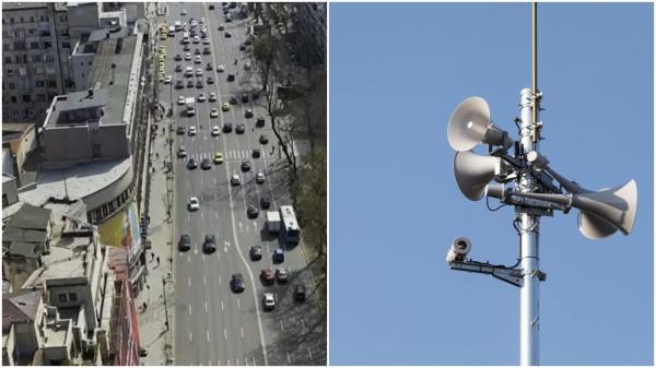 Exerciţiu de alarmare a populaţiei la nivel naţional. Când se aud din nou sirenele pregătite să anunţe un dezastru