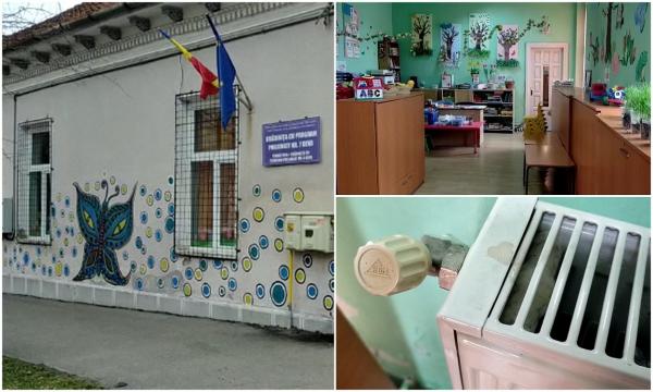 Filmul accidentului de la grădinița din Deva, unde o fetiță a fost opărită cu apa fierbinte din calorifer. Educatoarea a ajuns și ea la spital