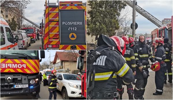 O persoană a ars de vie și alte două au ajuns la spital, după ce un bloc din Iași a fost cuprins de flăcări. Alți 33 de locatari, evacuați