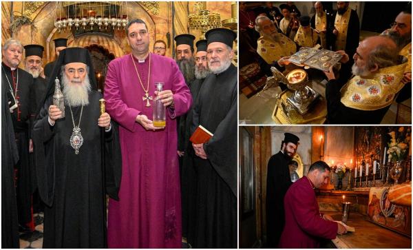 Mirul cu care va fi uns Regele Charles al III-lea la încoronare, dus la Ierusalim. Ce conține uleiul sfânt