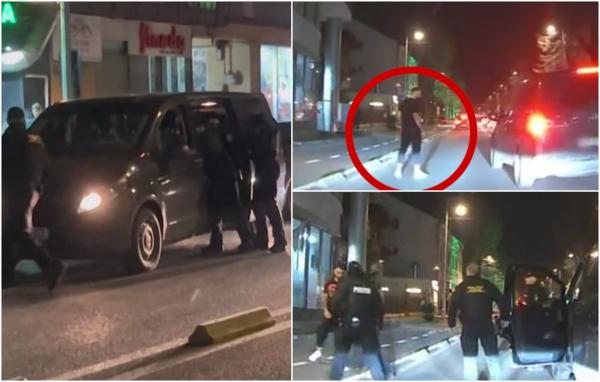 "Se credea smardoi!" Un tânăr din Constanţa a înjurat un şofer în trafic, fără să ştie că la volan era un "mascat". Colegii poliţistului au coborât brusc din dubă
