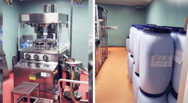 Afacere ilegală de jumătate de miliard de euro lângă Bucureşti. O fabrică de medicamente alimenta cea mai mare reţea de traficanţi din Europa