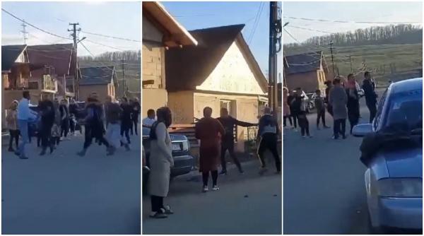 "Vai, Doamne! Nu da în femeie, mă!" Două familii și-au împărțit pumni și picioare pe stradă, în Maramureș, după ce au ieșit de la rugăciune