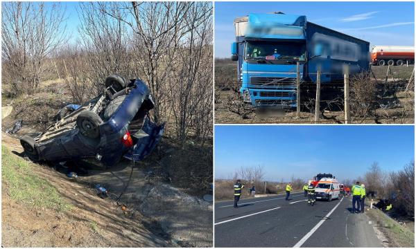 Numărul crucilor pe Drumul Morții E85, mai mare decât cel al bornelor kilometrice. Alți doi bărbați au sfârșit într-un accident înfiorător