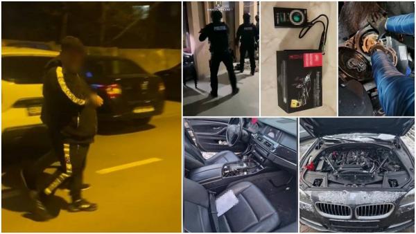 Paraditu și Amar din clanul Duduianu, săltați de mascați. Închiriau mașini de lux cu acte false, apoi le vindeau la dezmembrări