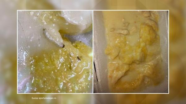 O elevă din Sălaj a primit la școală o masă caldă cu un vierme înăuntru. DSVSA face anchetă