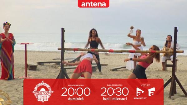 America Express 20 martie 2023. Scărlătescu, prăbușit la concursul de limbo: "Cum să trec eu pe sub bara aia?"