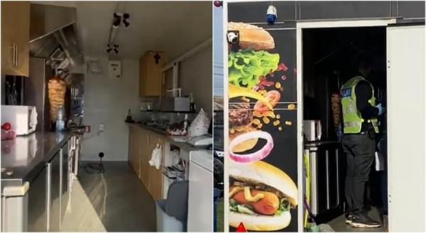 Incendiu la o shaormerie din Ilfov. Doi adulți și un copil de 9 ani au ajuns cu arsuri la spital, în urma impactului