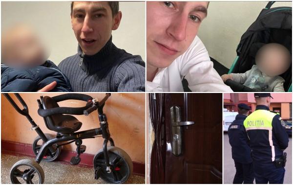 Filmul crimei din Alba, unde Bogdan şi-a spânzurat copilul de un an. Mesajul tulburător lăsat pe Instagram înainte de a se spânzura