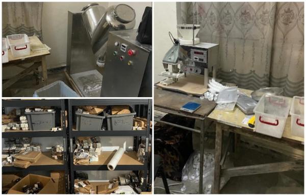 Cum funcţiona "fabrica de steroizi" din Bacău. Comandau substanţe din China, apoi vindeau produsele în săli de fitness ori prin curier