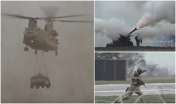 Rotație de efective la baza militară de la Kogălniceanu. Brigada 2 Strike a predat ștafeta soldaților din Brigada Bastogne