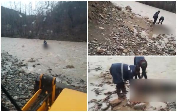 A murit încercând să ajungă la animalele sale. Un bărbat din Vrancea, luat de curent pe râul Putna