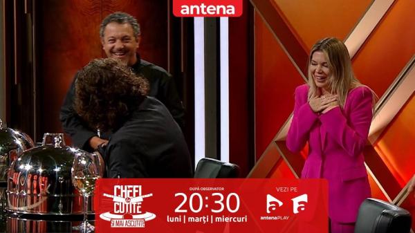 Chefi la cuţite, 3 aprilie 2023. Sperietură de zile mari în platou! Ce farsă i-au făcut chefii Ginei Pistol: "M-am speriat de mi s-a rupt degetul"