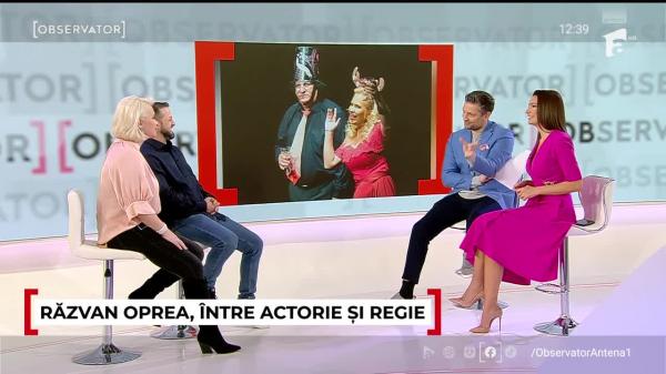 Despre provocările actoriei, cu Paula Chirilă şi Răzvan Oprea. "Am avut o perioadă în care jucam în 18 spectacole!