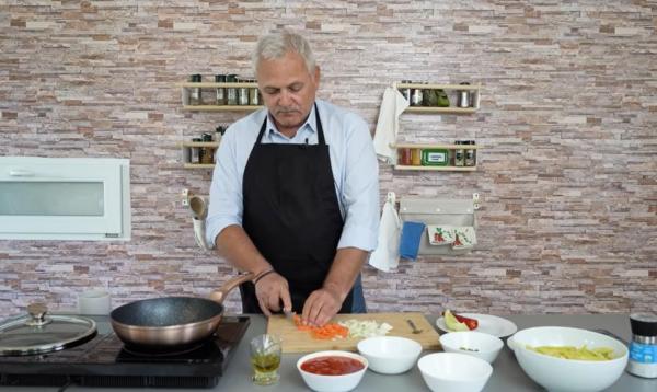 "România nu era pregătită pentru asta!" Avalanşă de glume după ce Liviu Dragnea şi-a lansat canal de gătit pe YouTube. Prima reţetă: mâncare de fasole