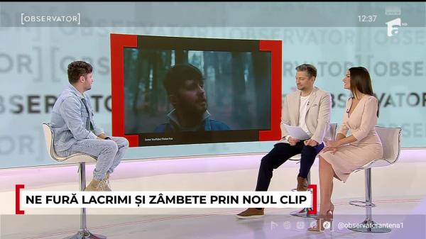 Florian Rus, piesă prezentată în premieră la Observator. "Câteodată merită să punem durerea pe un scaun şi să vorbim cu ea!"