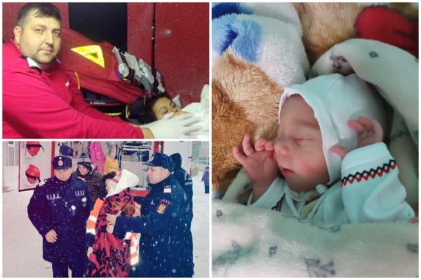 Povestea "fetiţei zăpezilor" din Botoşani: a venit pe lume cu ajutorul a 4 "îngeri păzitori". Unul dintre eroi şi-a pierdut viaţa a doua zi, după un ultim sacrificiu