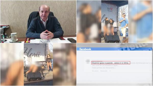 Primarul explică de ce a chemat dansatoare aproape goale să facă twerk în fața a sute de copii, de Paşte: "E în trend dansul"