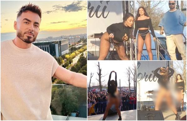 Sonny Flame, cântăreţul care a chemat dansatoare să facă show erotic în faţa copiilor: "Nu mi-a spus nimeni că au fost deranjaţi"