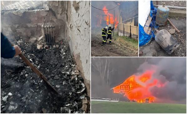 Dezastru într-o comună din Vaslui, după ce un bătrân a vrut să-și încălzează puii de găină cu un calorifer electric