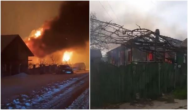Tragedie în prima zi de Paște. O ieșeancă a sfârșit carbonizată, în casa cuprinsă de flăcări